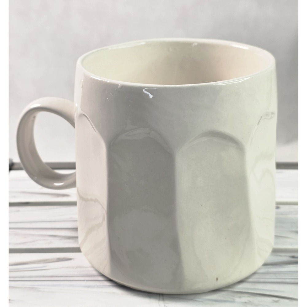 Rae Dunn Mug THINK Artisan Collection By Magenta Typewriter Font Coffee Cup - Picture 2 of 5